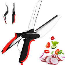 Cortador Cocina 6 En 1 Cuchillo Tijeras-Knissors ®